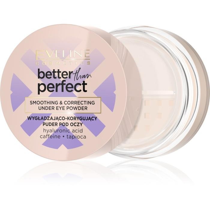 EVELINE Better Than Perfect Wygładzająco - Korygujący Puder pod oczy 4 g