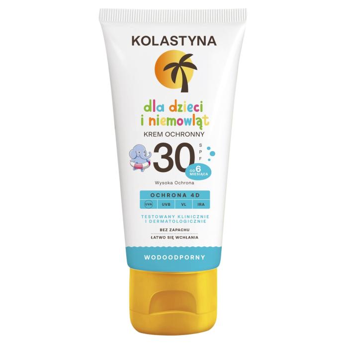 KOLASTYNA Krem ochronny dla dzieci i niemowląt SPF30  75ml