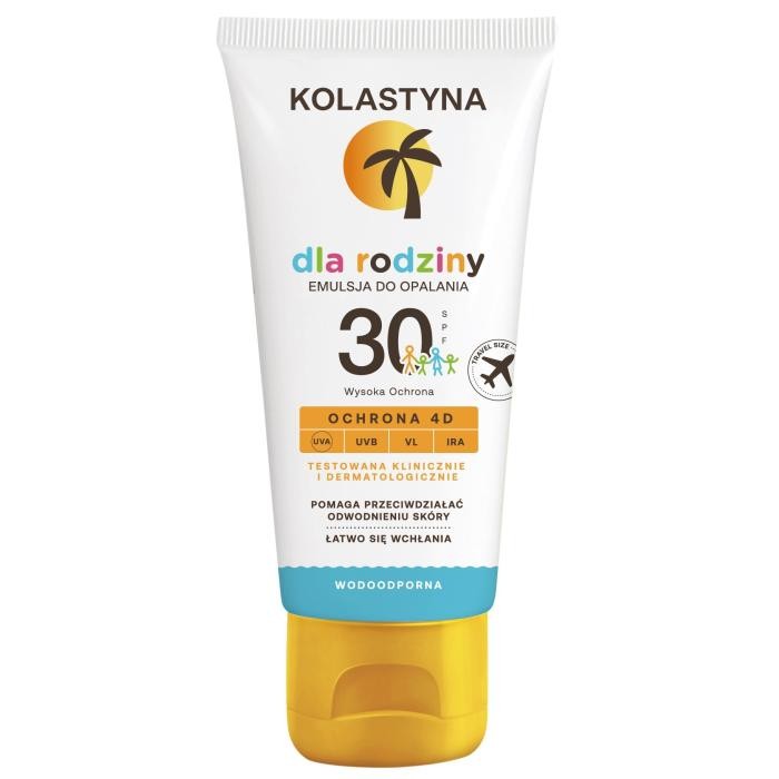 KOLASTYNA Emulsja do opalania Dla Rodziny - SPF30 (travel size) 80ml