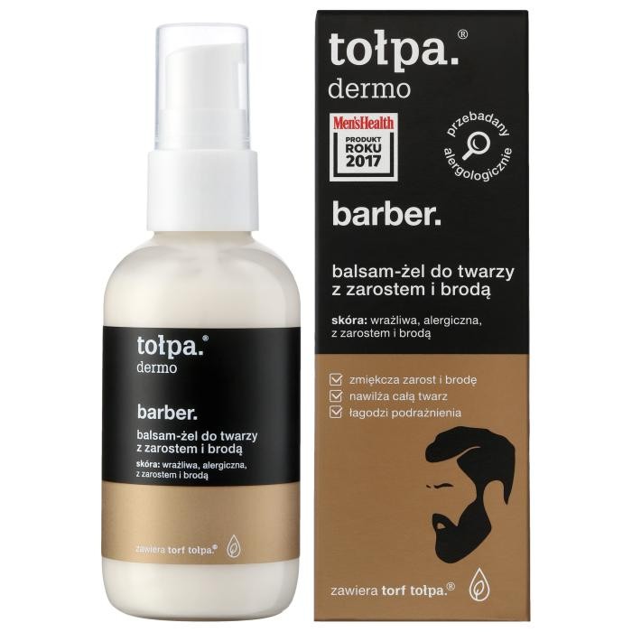 TOŁPA Dermo Barber Balsam-żel do twarzy z zarostem i brodą 75 ml