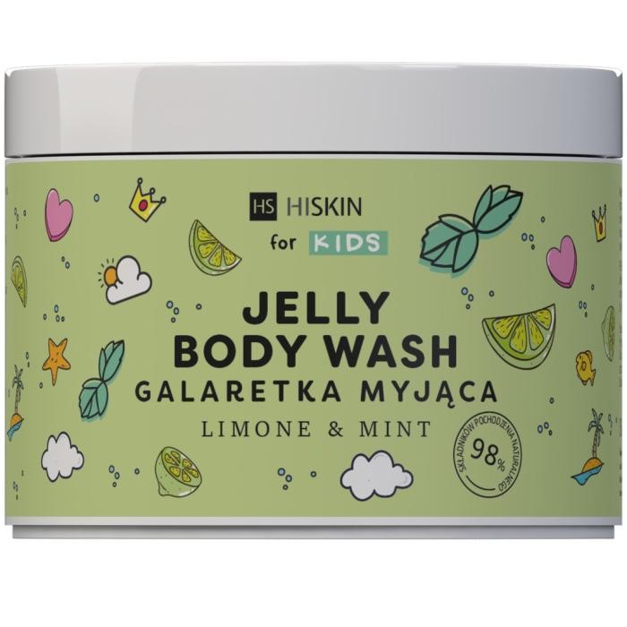 HISKIN for Kids Galaretka myjąca do ciała Limone &amp; Mint 150 ml