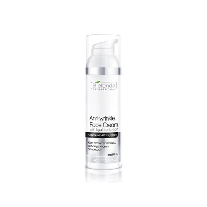 BIELENDA PROFESSIONAL Krem przeciwzmarszczkowy z kwasem hialuronowym SPF 15 na dzień 100 ml