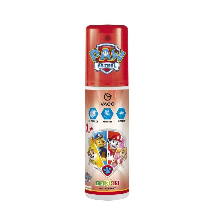 VACO Paw Patrol Płyn na komary,kleszcze i meszki - dla dzieci (1+) 90ml