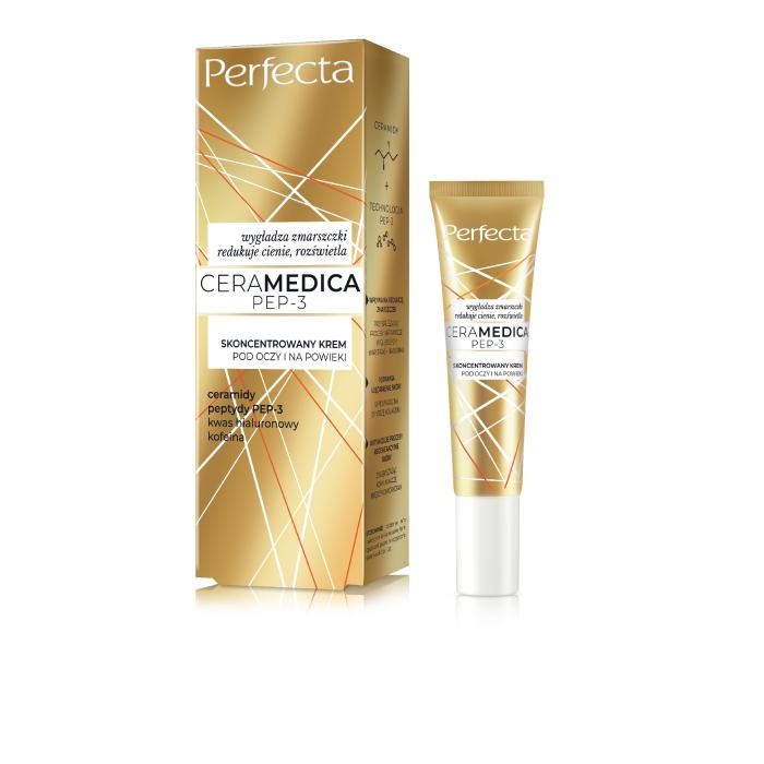 PERFECTA Ceramedica PEP3 Skoncentrowany krem pod oczy i na powieki 15 ml