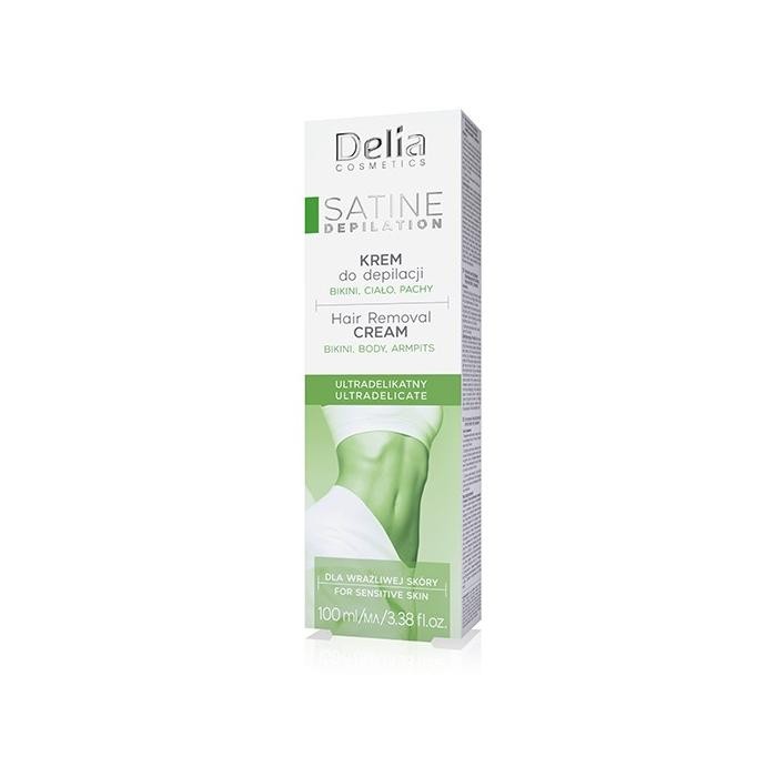 DELIA Satine Depilation Ultra- delikatny krem do depilacji 100 ml