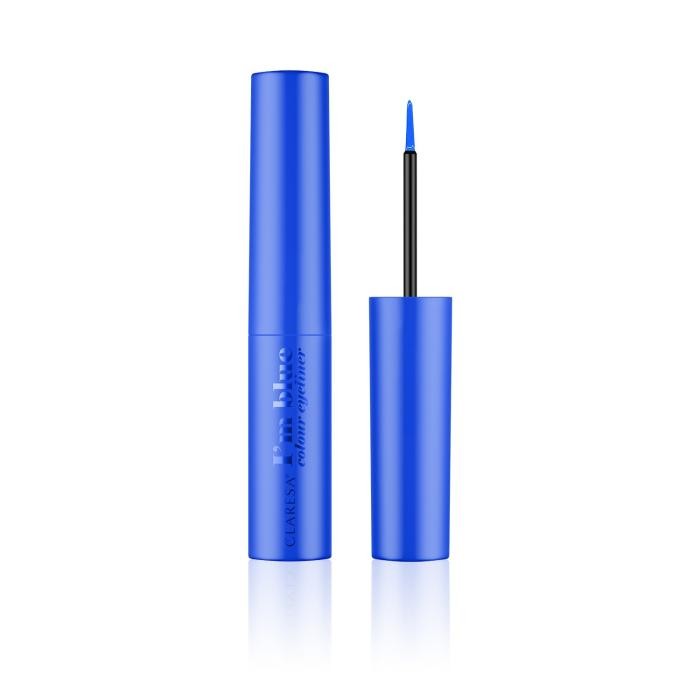CLARESA I`m Blue Eyeliner do oczu w płynie niebieski 4 g