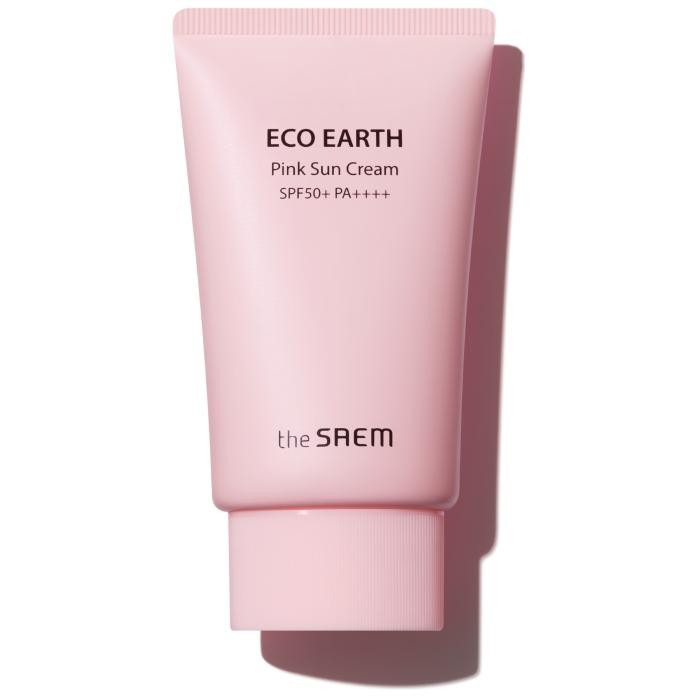 SAEM Eco Earth Pink Sun Crem Krem z filtrem przeciwsłonecznym SPF 50+