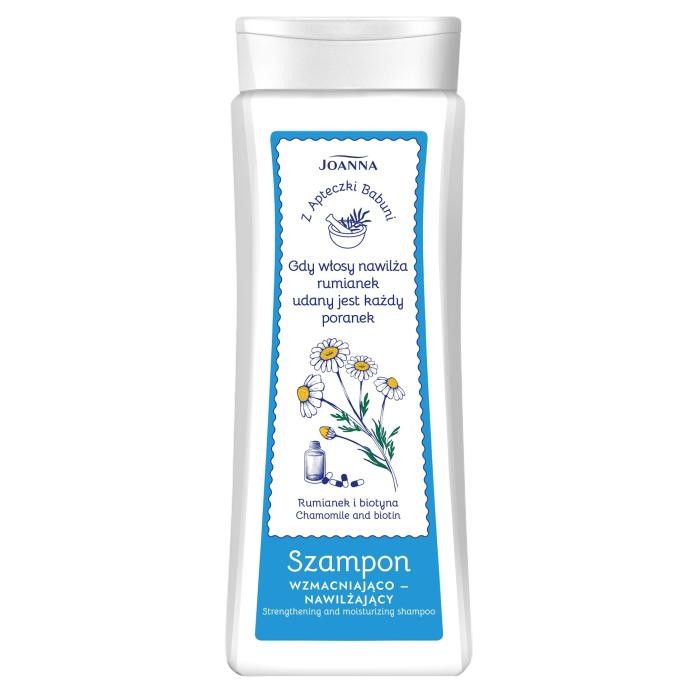 JOANNA Z Apteczki Babuni Szampon do włosów - Rumianek i biotyna 300 ml