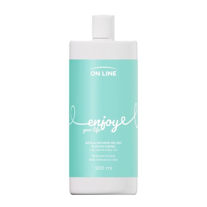 ON LINE Emocje Żel i płyn do kąpieli 2w1 Enjoy 900 ml