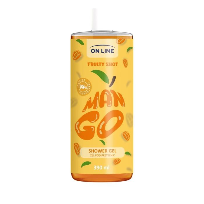 ON LINE Fruity Shot Żel pod prysznic Mango 390 ml
