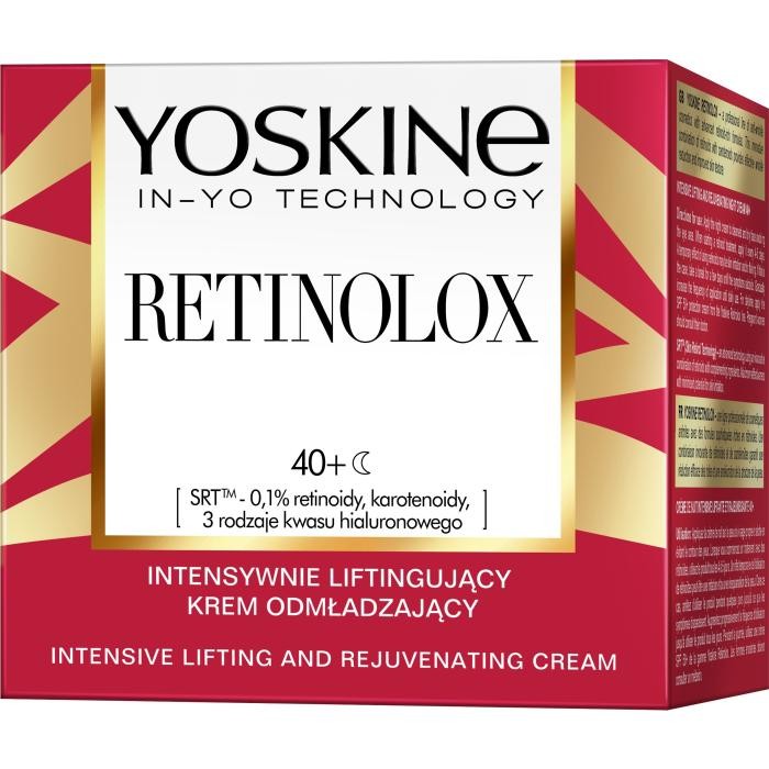YOSKINE Retinolox 40+ Krem odmładzający na noc Intensywnie liftingujacy 50 ml