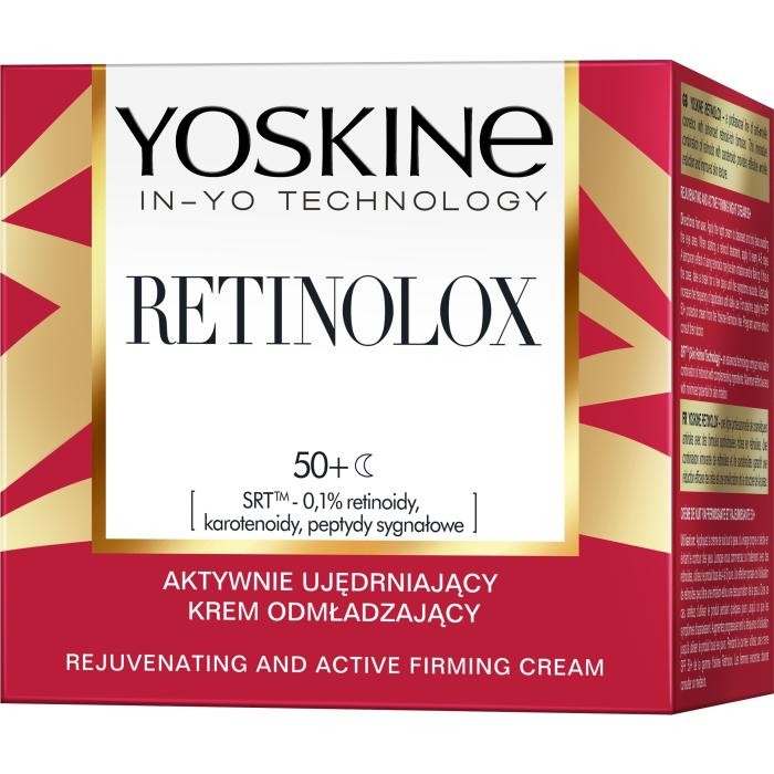 YOSKINE Retinolox 50+ Krem odmładzający na noc Aktywnie ujędrniający 50 ml