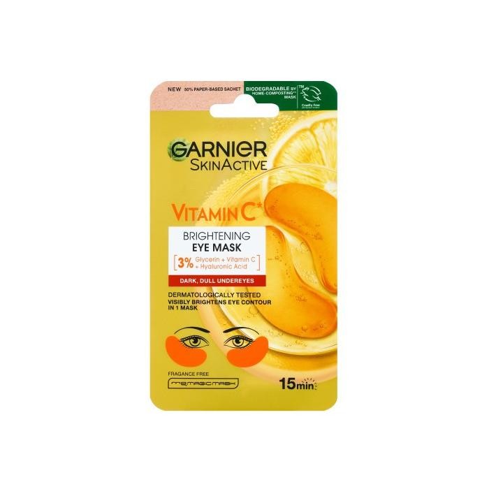 GARNIER Skin Active Rozświetlające Płatki pod oczy - 3% Vitamin C  5 g