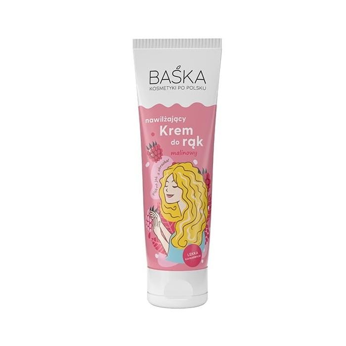 BAŚKA Krem do rąk nawilżający malinowy 100 ml