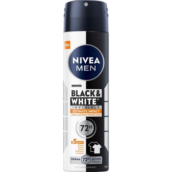 NIVEA DEO Spray męski B&amp;W ULTIMATE Impact 85388&amp;n&amp;