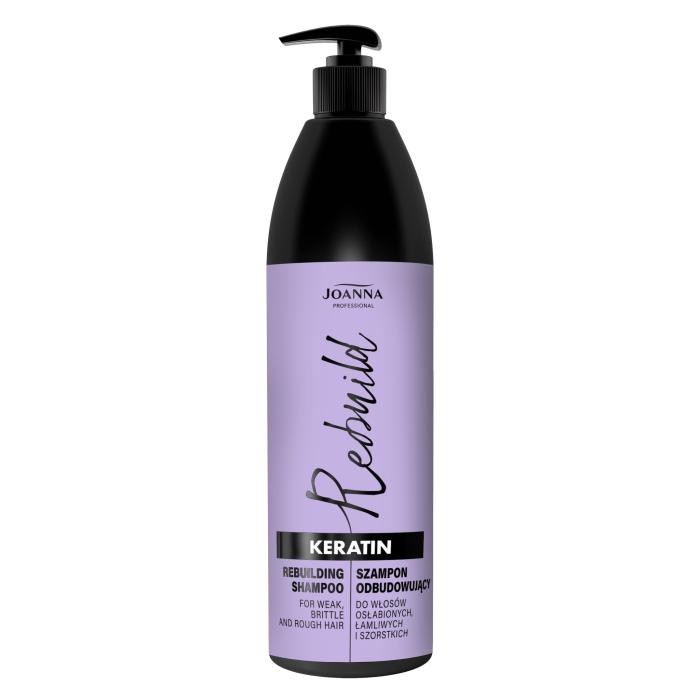 JOANNA PROFESSIONAL Keratin Szampon do włosów odbudowujący, 1000 ml