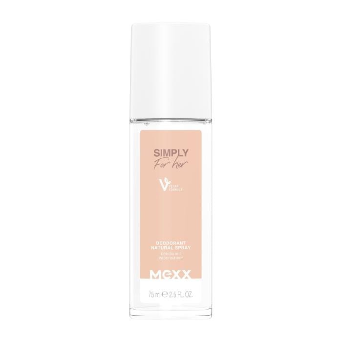 MEXX Dezodorant naturalny spray Simply for Her 75 ml