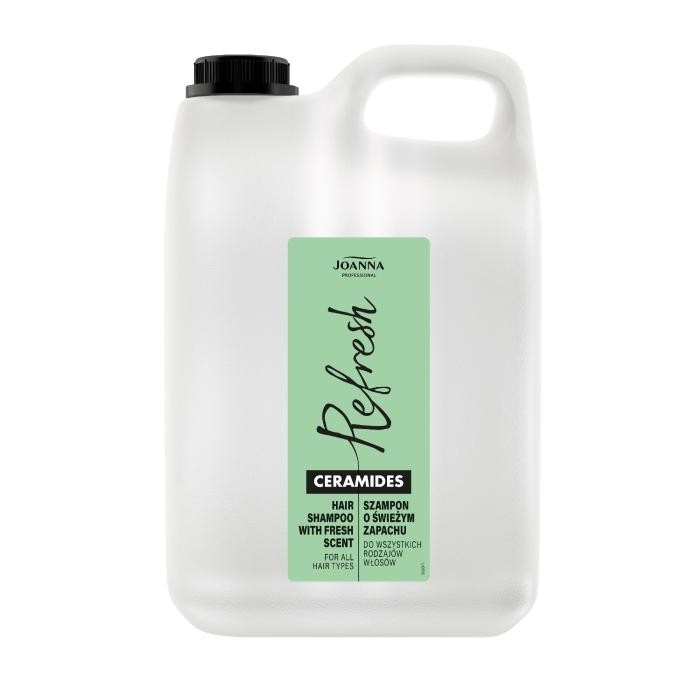JOANNA PROFESSIONAL Szampon do włosów o świeżym zapachu Ceramidy 5000 ml