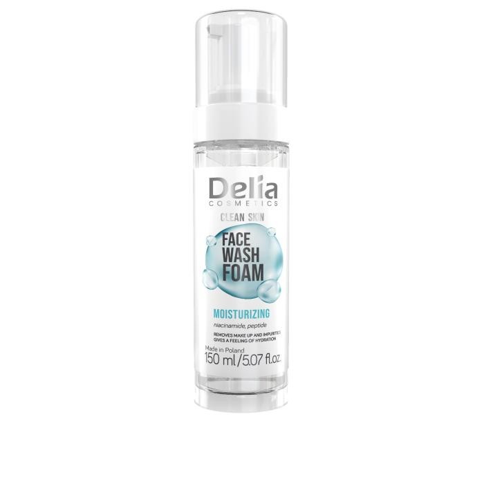 DELIA Clean Skin Pianka nawilżająco-normalizująca 150 ml