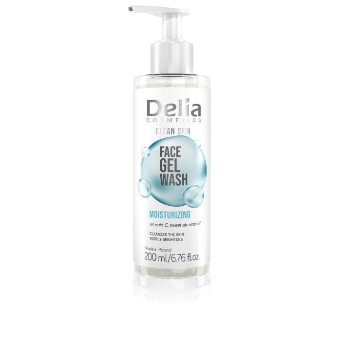 DELIA Clean Skin Żel do mycia nawilżający 200 ml