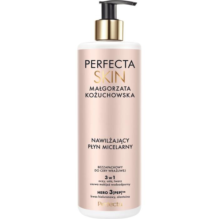 PERFECTA Skin Małgorzata Kożuchowska Nawilżający płyn micelarny 3w1 400 ml
