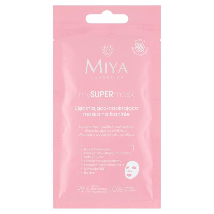 MIYA mySUPERmask Ujędrniająco-napinająca maska na tkaninie