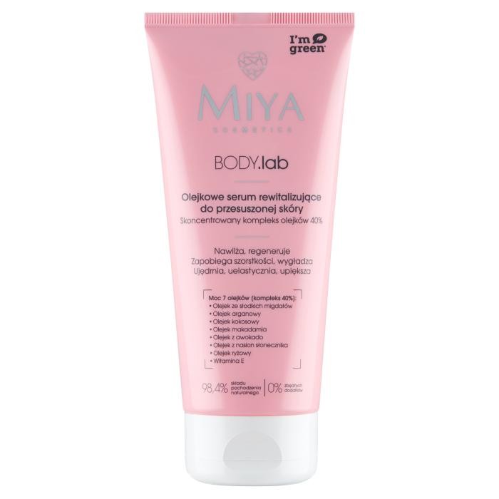 MIYA BODY.lab olejkowe serum rewitalizujące do przesuszonej skóry 200 ml