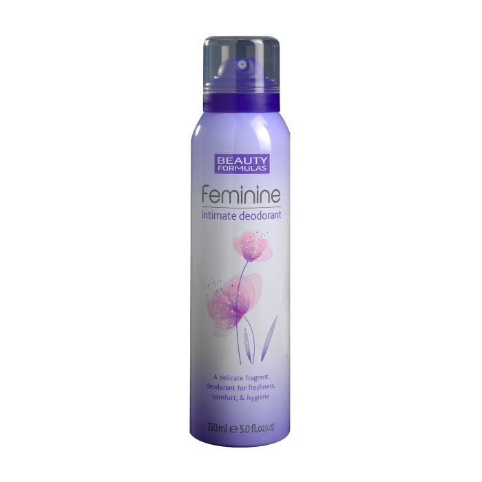BEAUTY FORMULAS Feminine Dezodorant do higieny intymnej 150 ml