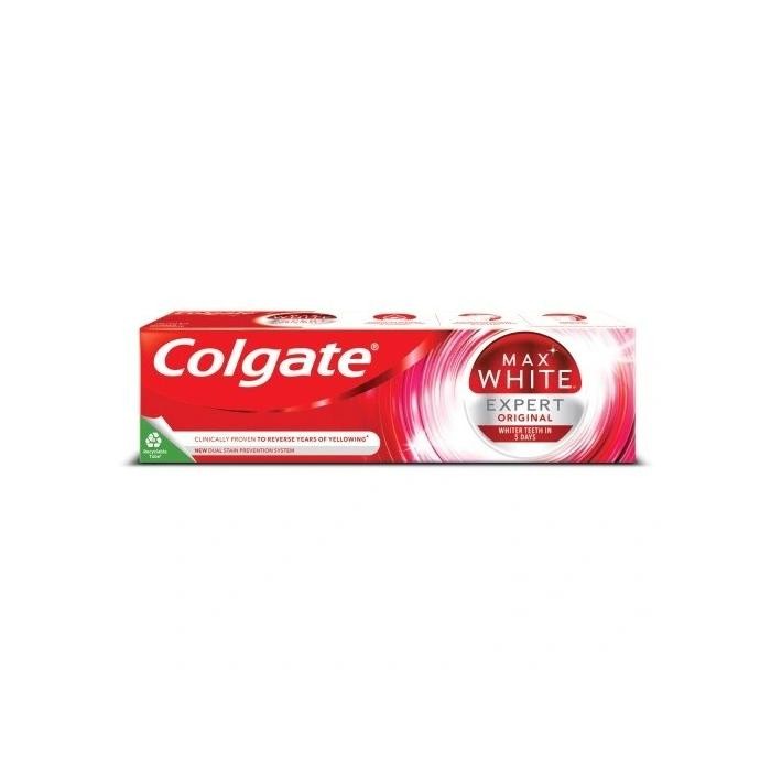 COLGATE Max White Expert Orginal Pasta do zębów z profesjonalnym składnikiem wybielającym 75 ml