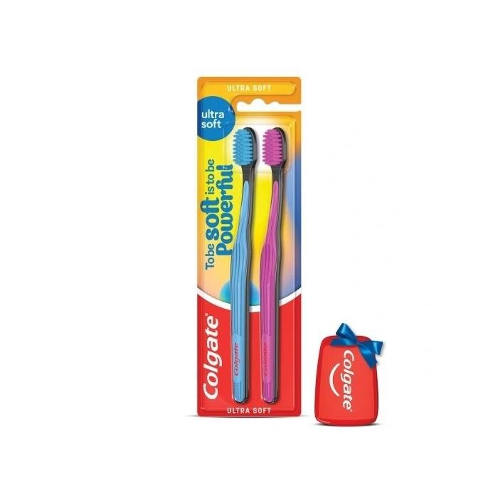 COLGATE Ultra Soft Szczoteczka do zębów Duopack 1 op. - 2 szt.