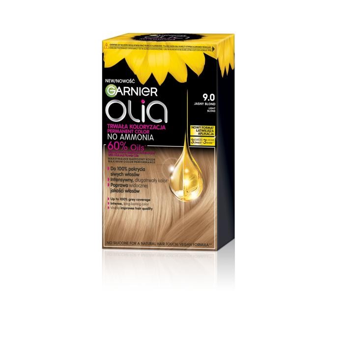 GARNIER Olia Farba do włosów nr 9.0 Light Blond - Jasny blond