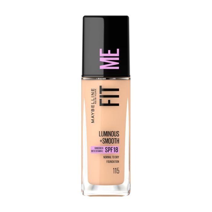 MAYBELLINE Fit Me! Rozświetlający Podkład do twarzy Luminous+Smooth nr 115 Ivory 30ml