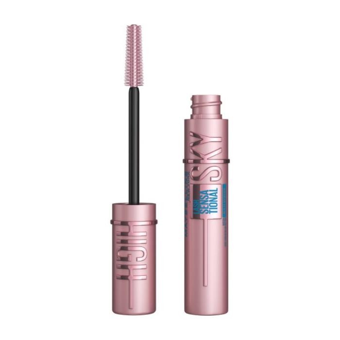 MAYBELLINE Lash Sensational Maskara do rzęs wydłużająca Sky High - wodoodporna (czarna) 6ml