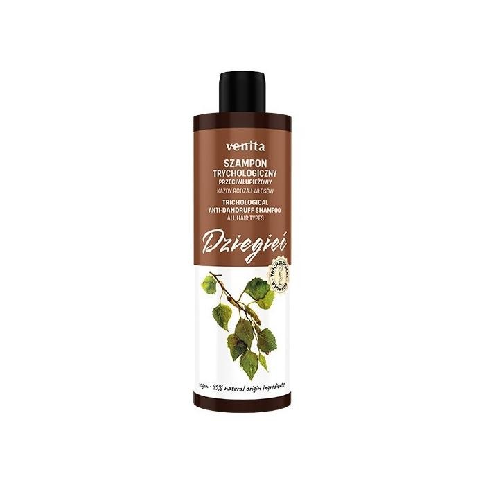 VENITA Trichological Formula Szampon trychologiczny do włosów z tendencją do łupieżu - Dziegieć 300 ml