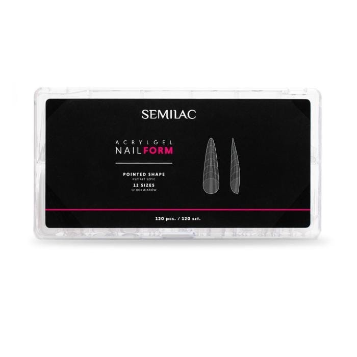 SEMILAC Acrylgel Nail Form Pointed Formy do akrylożelu 120 szt.