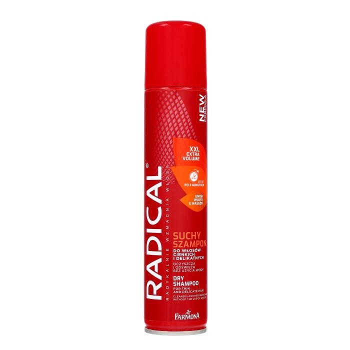 RADICAL Szampon suchy do włosów cienkich i delikatnych XXL Extra Volume 180ml