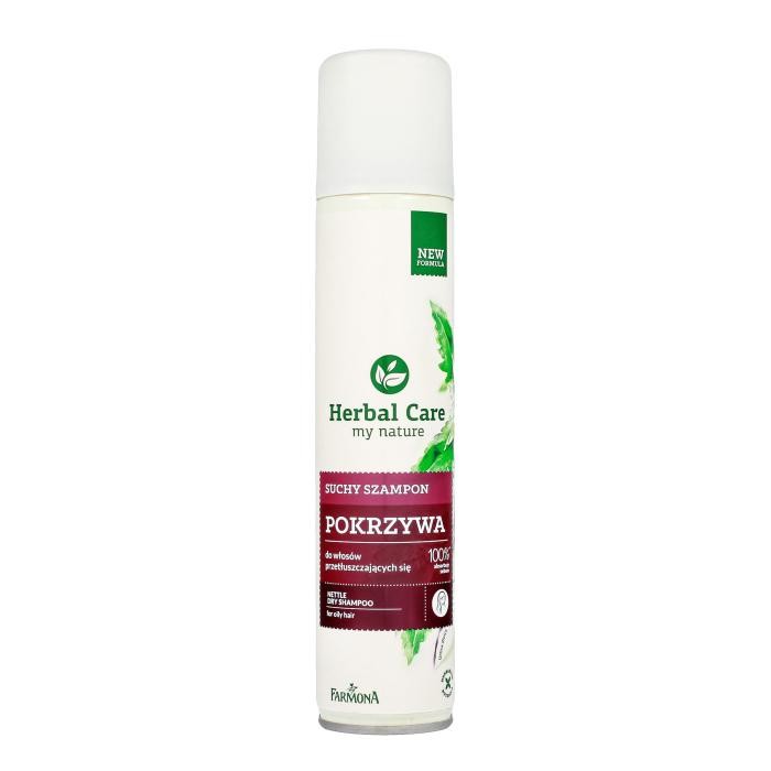 HERBAL CARE Suchy szampon do włosów Pokrzywa z Sokiem z aloesu 180 ml