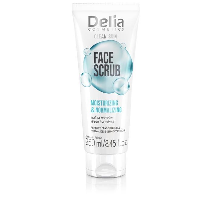 DELIA Clean Skin Peeling normalizująco-nawilżający 250 ml
