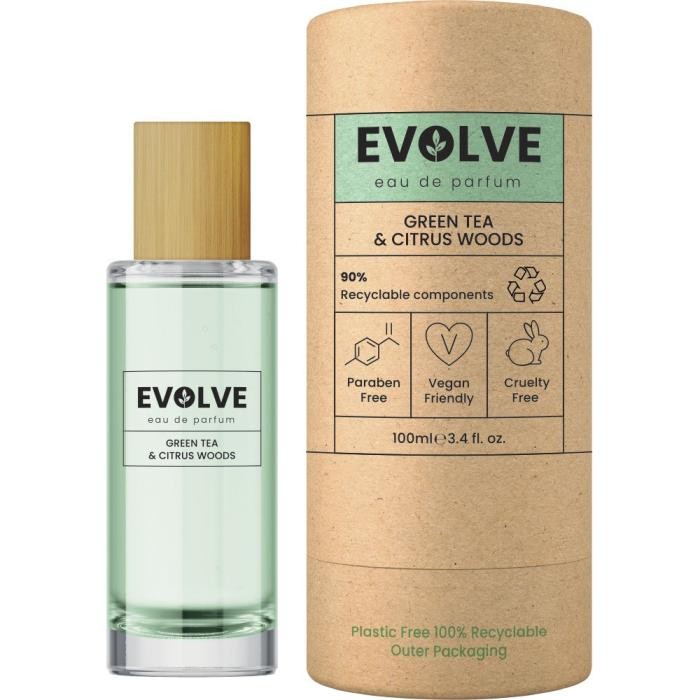 EVOLVE Green Tea &amp; Citrus Woods Woda perfumowana dla kobiet 100 ml
