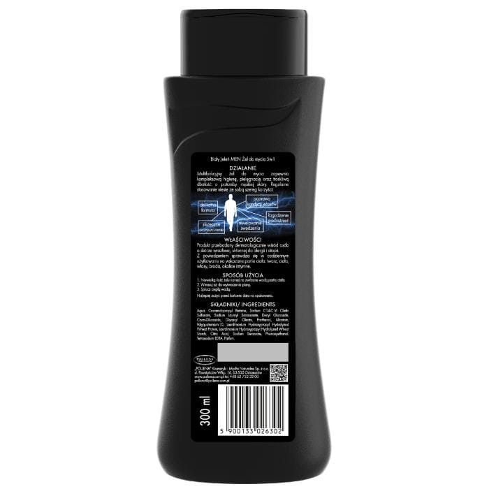 BIAŁY JELEŃ Men Żel do mycia ciała 5w1 - dla mężczyzn 300 ml