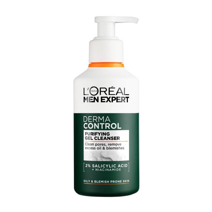 LOREAL Men Expert Derma Control Oczyszczający żel do mycia twarzy 260 ml