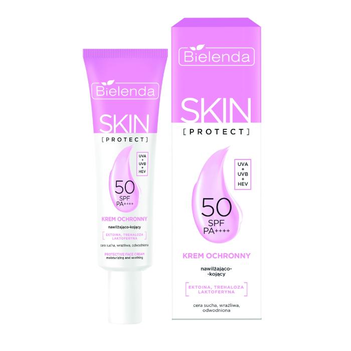 BIELENDA Skin Protect Krem ochronny SPF 50 nawilżająco-kojący 40 ml