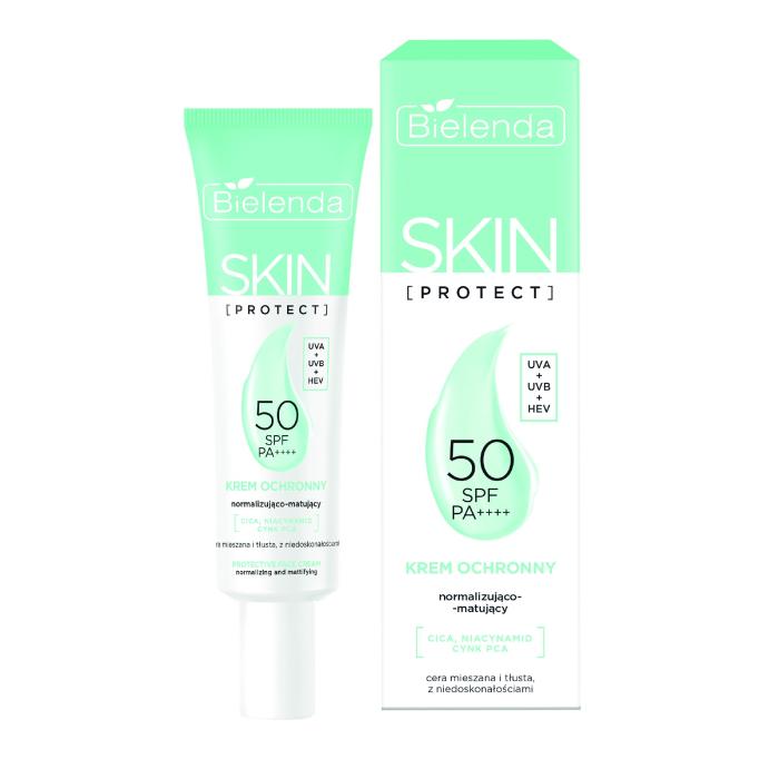 BIELENDA Skin Protect Krem ochronny SPF 50 normalizująco-matujący 40 ml