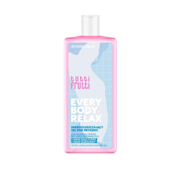 TUTTI FRUTTI Everybody Relax Mikrozłuszczający żel pod prysznic 400 ml