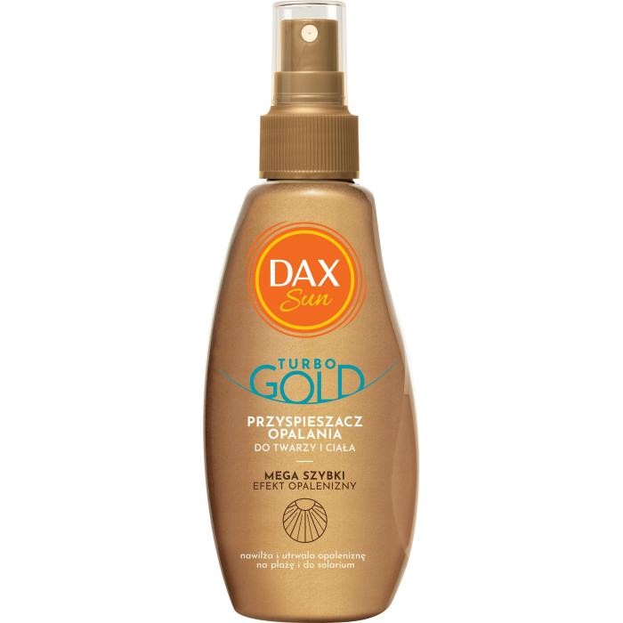 DAX Sun Przyspieszacz opalania do twarzy i ciała Turbo Gold 200 ml