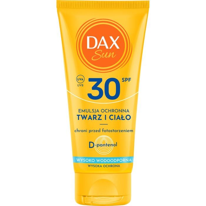 DAX Sun Emulsja ochronna do twarzy i ciała SPF 30 Travel 50 ml
