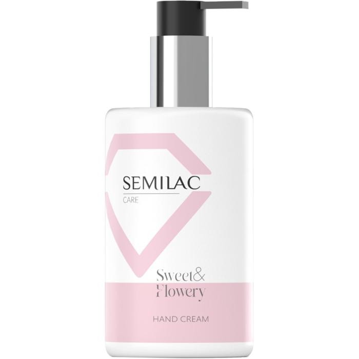 SEMILAC Care Sweet &amp; Flowery Krem do rąk i paznokci 250 ml