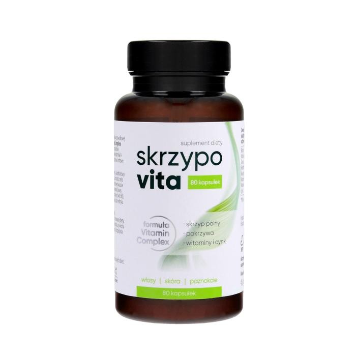 SKRZYPOVITA Vitamin Complex Suplement diety na włosy, skórę i paznokcie 1 op. - 80 kapsułek