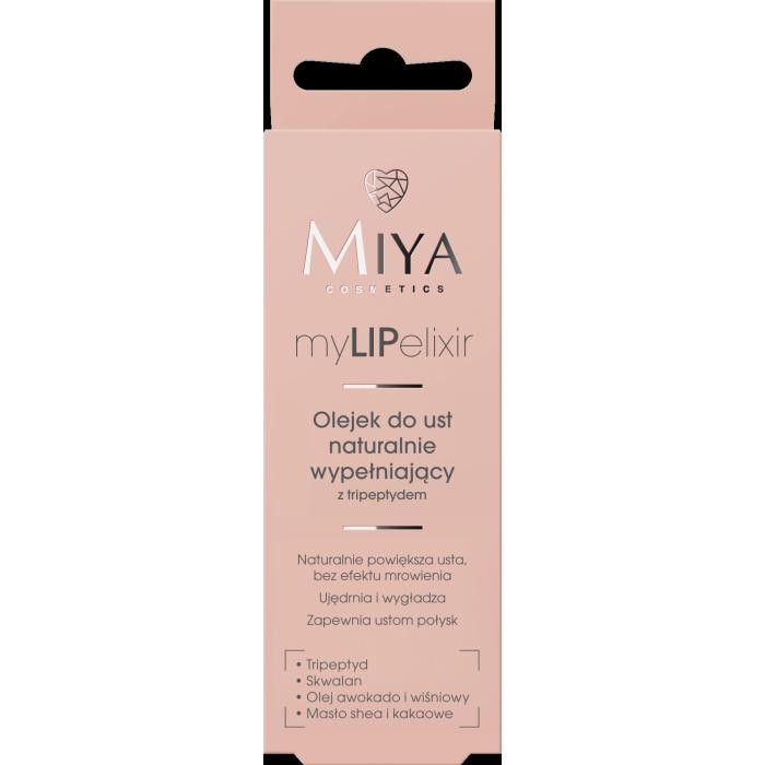 MIYA myLIPelixir Olejek do ust naturalnie wypełniający clear 10 g