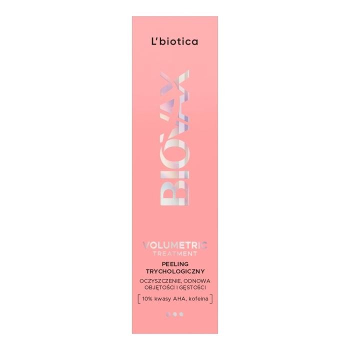 L`BIOTICA Biovax Volumetric Peeling trychologiczny - oczyszczenie, odnowa objętości i gęstości 100 ml